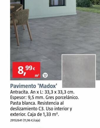 Bauhaus Pavimento oferta