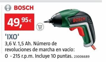 Bauhaus Atornillador eléctrico bosch oferta