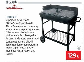 Bauhaus Parrilla oferta