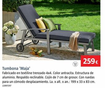 Bauhaus Tumbonas oferta