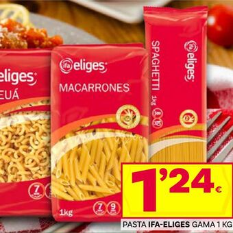 Supermercados Dani Pasta IFA Eliges oferta