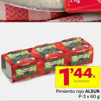 Supermercados Dani Pimiento rojo oferta