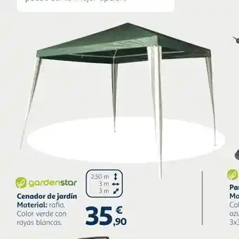 Alcampo Cenador de jardín oferta