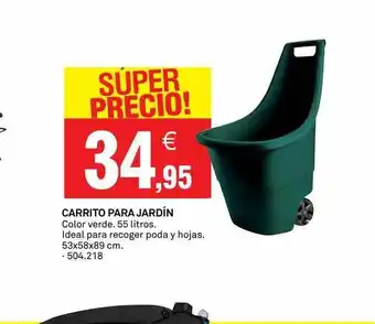 Carrito Para Jardín