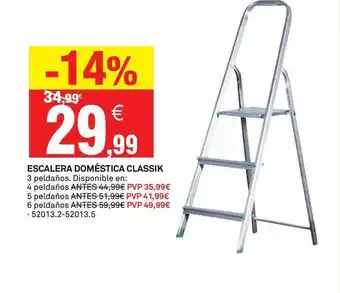 Bricoking Escalera Doméstica Classik oferta