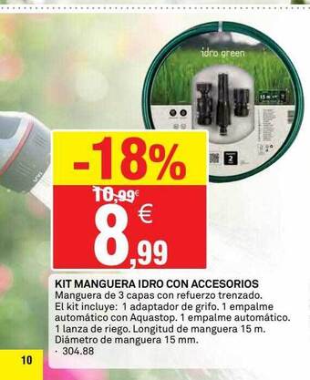 Bricoking Kit Manguera Idro Con Accesorios oferta