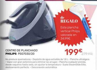 Cenor Centro De Planchado Philips Psg7030-20 oferta