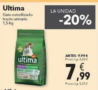 Clarel Ultima Gato Esterilizado Tracto Urinario oferta