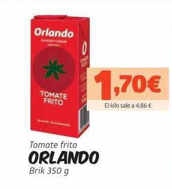 Maskom Supermercados Tomate Frito Orlando oferta