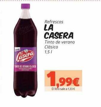 Maskom Supermercados Refrescos La Casera Tinto De Verano Clasico oferta