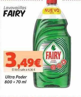 Maskom Supermercados Lavavajillas Fairy oferta