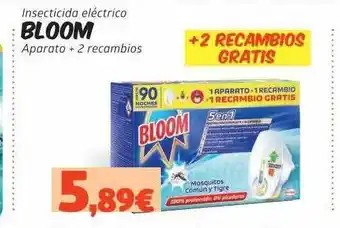 Maskom Supermercados Insecticida Eléctrico Bloom Aparato + 2 Recambio oferta