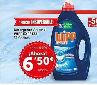 Masymas Detergente Gel Azul Wipp Express oferta