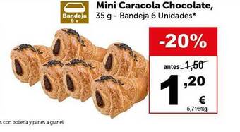 Masymas Mini Caracola Chocolate oferta