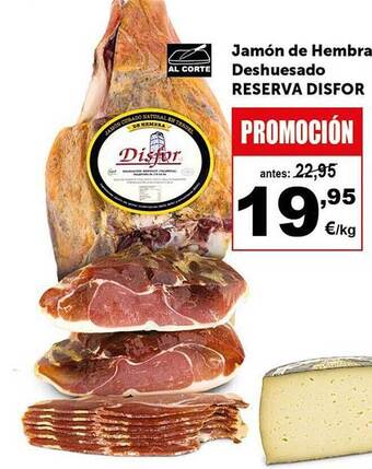 Masymas Jamón De Hembra Deshuesado Reserva Disfor oferta
