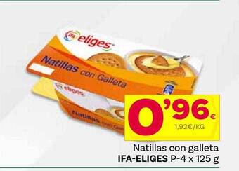 Supermercados Dani Natillas Con Galleta Ifa-eliges oferta