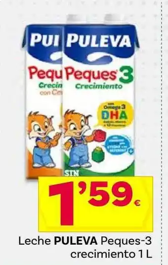 Supermercados Dani Leche Puleva Peques-3 Crecimiento oferta