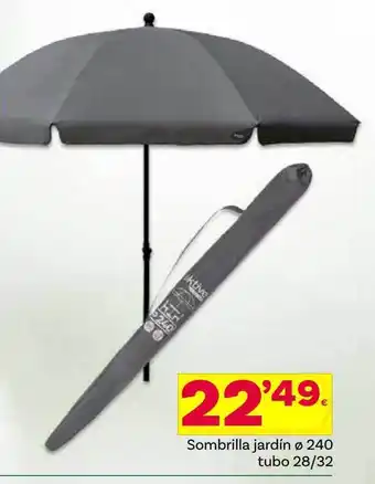 Supermercados Dani Sombrilla Jardín oferta