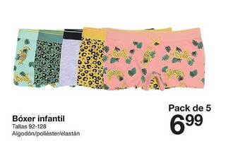 Zeeman Bóxer Infantil oferta
