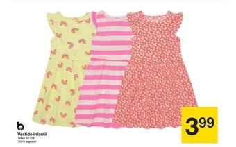 Zeeman Vestido Infantil oferta