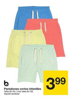 Zeeman Pantalones Cortos Infantiles oferta