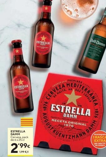 Caprabo Cerveza estrella damm oferta