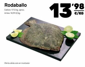 AhorraMas Rodaballo oferta