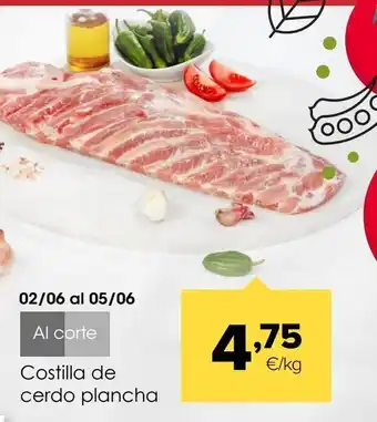 Autoservicios Familia Costillas de cerdo plancha oferta