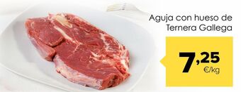 Autoservicios Familia Aguja con hueso de ternera gallega oferta
