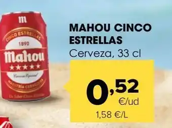 Autoservicios Familia Cerveza mahou cinco estrellas oferta