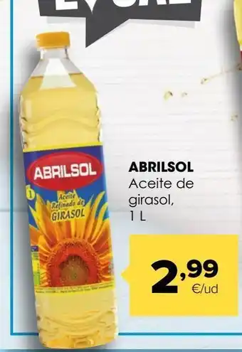 Autoservicios Familia Abrilsol aceite de girasol, 1 l oferta