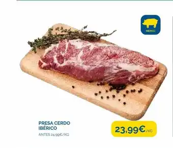 Supermercados La Despensa Presa Cerdo Ibérico oferta
