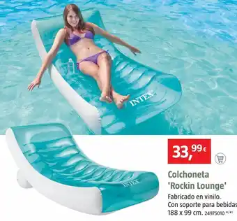 Bauhaus Colchoneta de playa intex oferta