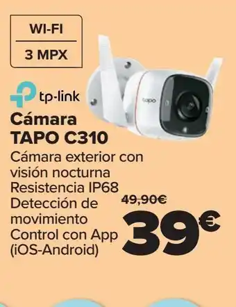 Carrefour Cámara tapo c310 oferta