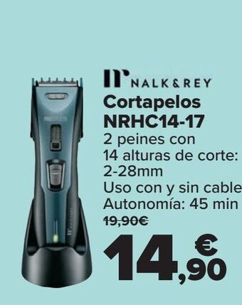 Carrefour Nalk&rey cortapelos nrhc14-17 oferta