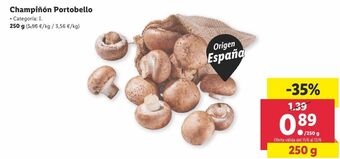 Lidl Champiñones oferta