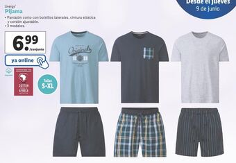 Lidl Pijama livergy oferta