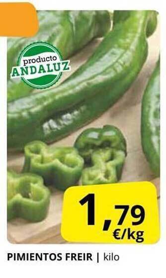 Supermercados MAS Pimientos Freir oferta