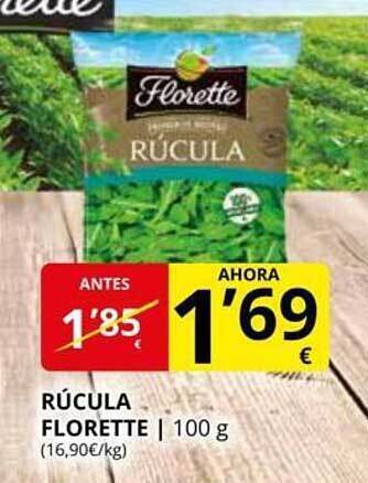 Supermercados MAS Rúcula Florette oferta