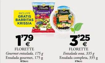 BM Supermercados Florette Ensalada Gourmet Florette Ensalada Completa oferta