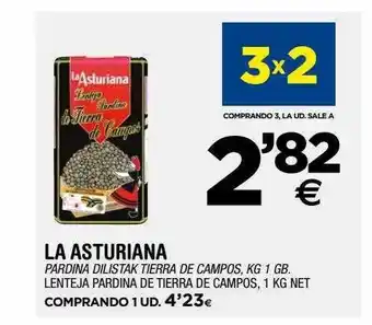 BM Supermercados La Asturiana Lentejja Pardina De Tierra De Campos oferta