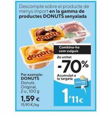 Caprabo Donuts Original oferta