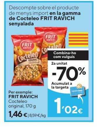 Caprabo Frit Ravich Cocteleo Original oferta