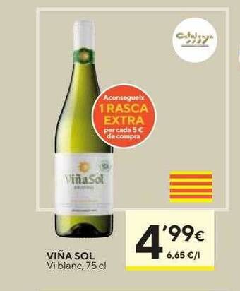 Caprabo Viña Sol Vi Blanc oferta