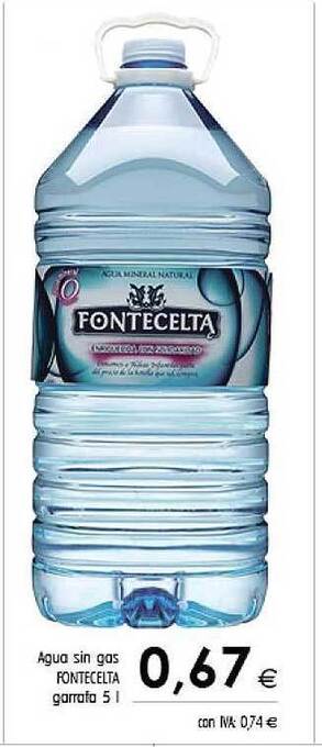 Cash Ifa Agua Sin Gas Fontecelta oferta