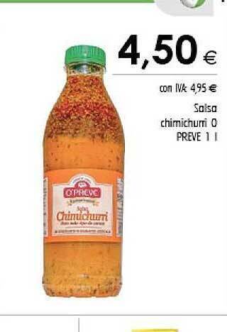 Cash Ifa Salsa Chimichurri O Preve oferta