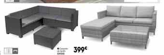 Conforama Conjunto De Jardin Oasis oferta