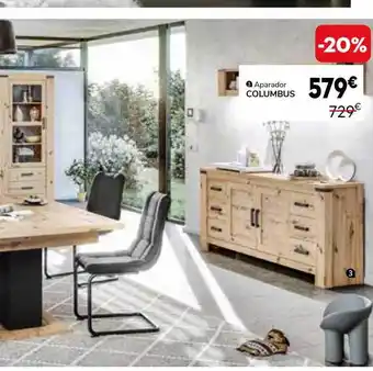 Conforama Aparador Columbus oferta