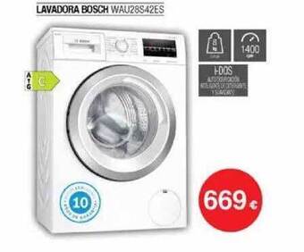 Milar Lavadora Bosch oferta