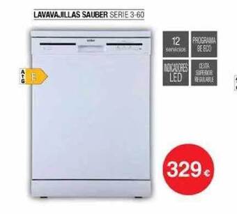 Milar Lavavajillas Sauber oferta